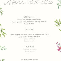 Sant Francesc 52 menu