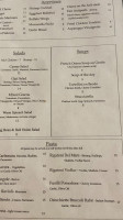 Erin's Isle menu