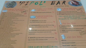 Pipol menu