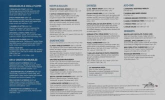 Garden Grille Restaurant And Bar menu
