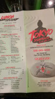 Tokyo Steakhouse Sushi And menu