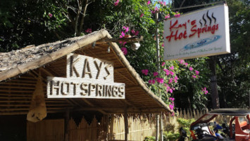 Kay's Hotspring And outside