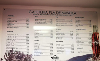 Pla De Masella food