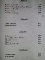 Ateneo menu