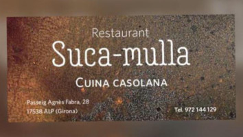Suca Mulla food