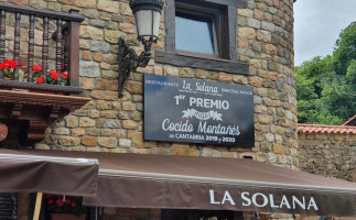 Restaurante La Solana De Barcena Mayor outside