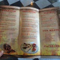 Banditos Mexican Grill menu