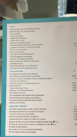 El Campero menu