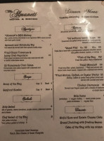 The Almanett Bistro menu
