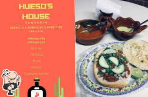 Hueso's House Taquería food