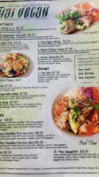 Thai Vegan menu