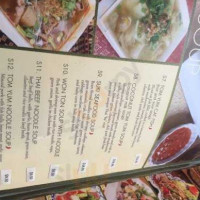 Thai Chili menu