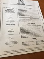 The Shambles menu