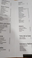 Parrillada Don Chuleton menu