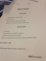 Il Popolo menu