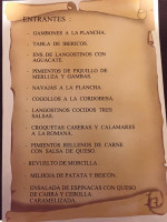 Café Central menu