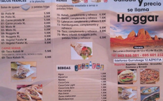Kebab Azpeitia Hoggar Halal( Kebab, Pizzas Y Tacos Ala Leonesa food