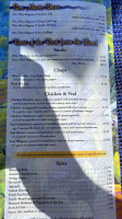 Coral Bay Cafe menu