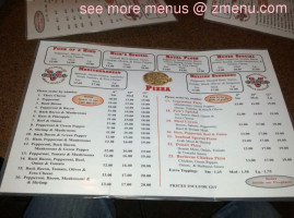 Vegas Grill menu
