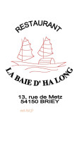 La Baie D'halong menu