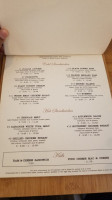 The Cheese Course menu