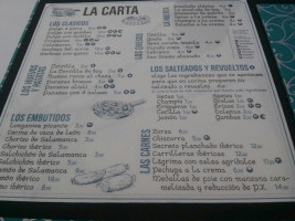Taberna Dos Chata menu