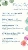 Lolín Café Gastrobar menu