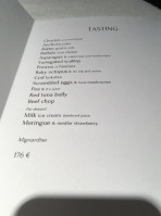 Etxebarri menu