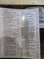 Los Amigos menu