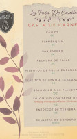 Café La Posada menu