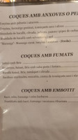 Bodega Azor menu