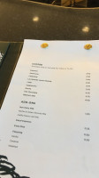 Cafe Susu By Suitsupply menu
