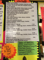 World Deli menu