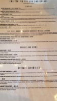 Twisted Pig Ale Smokehouse menu