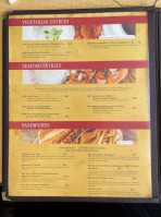 Versailles menu