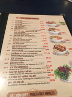 What The Pho menu