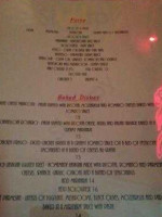 Cafe Prego Restaurant menu