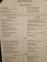 6s Steakhouse menu