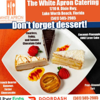 White Apron Catering food