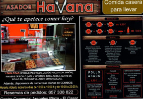 Asador Havana food