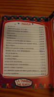 La Taberna Del Ruecas menu