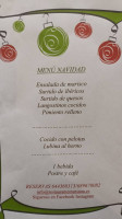 Marçana menu