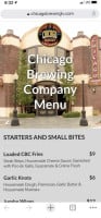 Chicago Brewing Company menu
