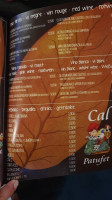 Cal Patufet menu