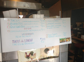Jose's Taqueria menu