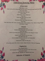 Carmen's menu