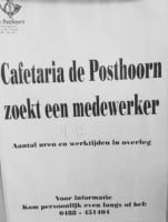 Cafetaria, Eetcafe De Posthoorn Andelst food