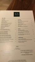Boxwood Restaurant Bar menu