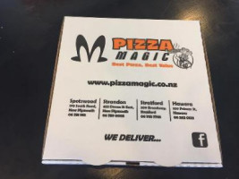 Pizza Magic menu