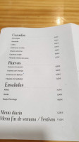 Santo Domingo Café menu
